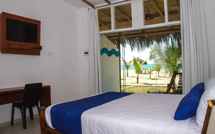 Hotel de playa en Tumbes - Nauti-K Beach Hotel - habitacion doble Deluxe vista mar
